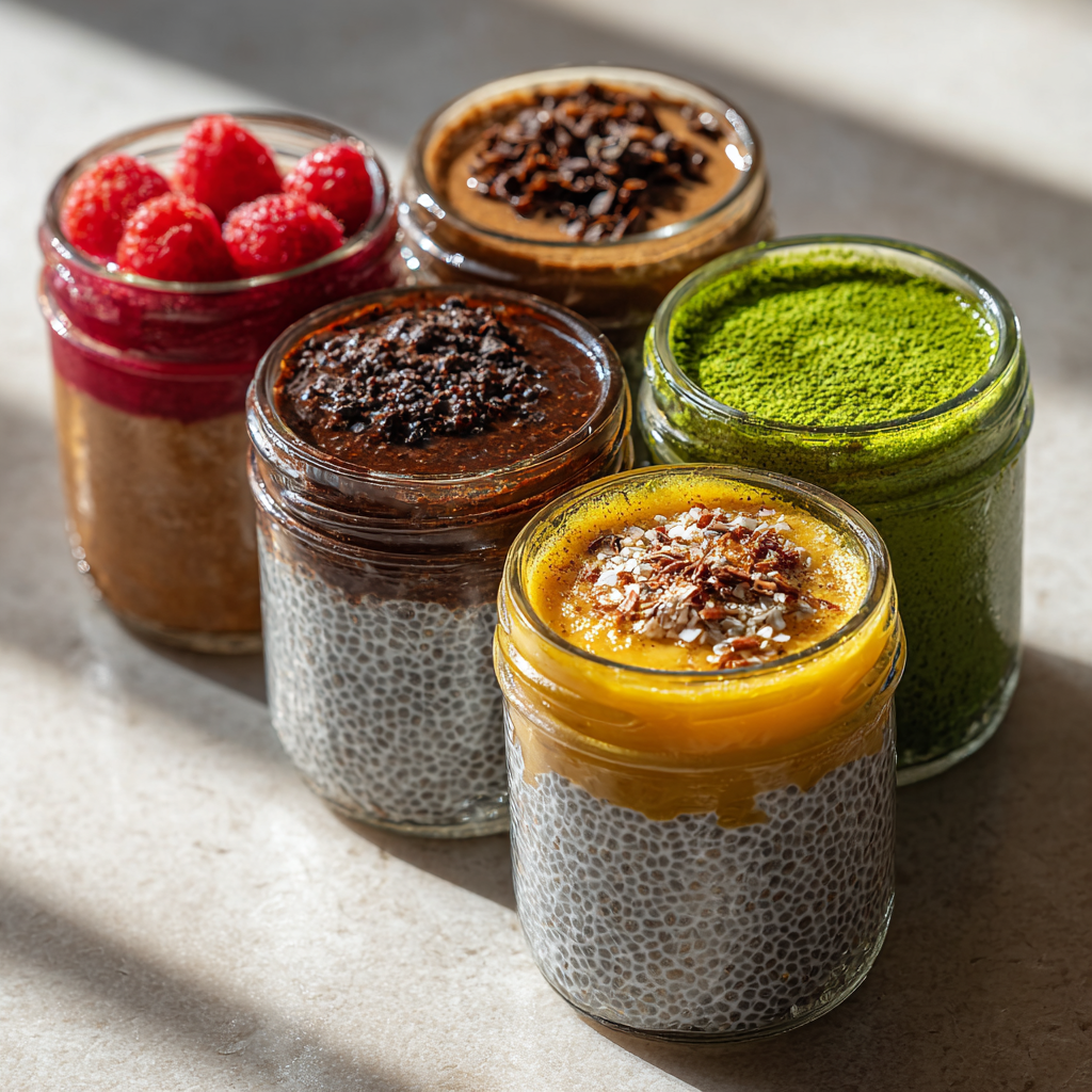 chia pudding recipe flavor variations