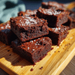Gluten-free and vegan easy homemade brownies