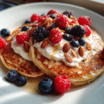 Healthy toppings for Kodiak pancake recipe